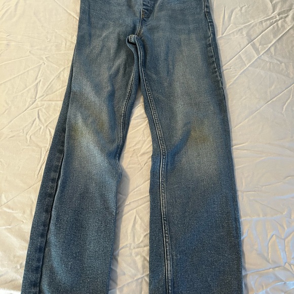 Denim Jogger Jeans with Knit Waistband - Picture 2 of 5